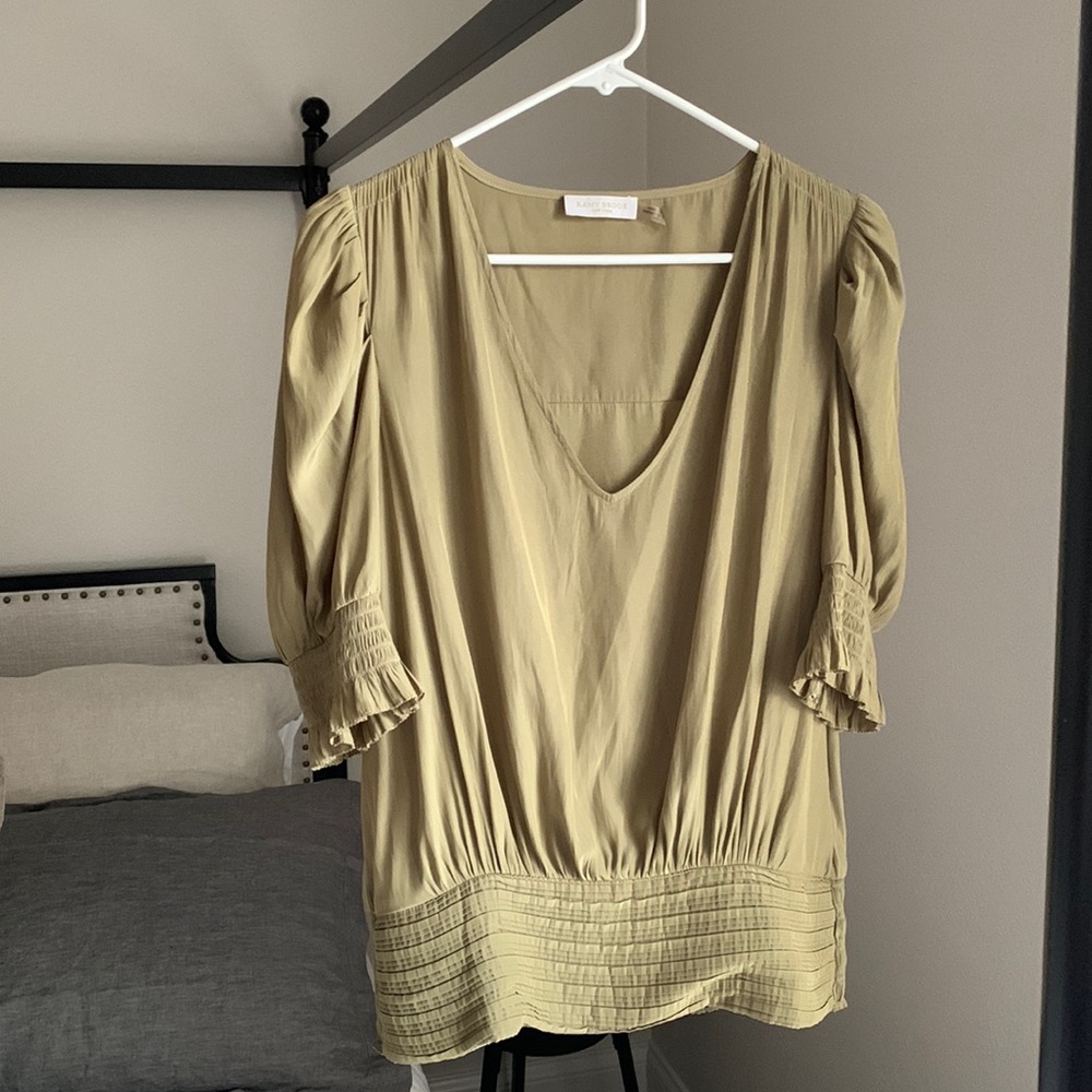 Ramy Brook Flora Puff Sleeve Too - M